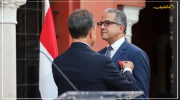 تكريم دولي بارز.. رئيس جامعة حلوان يحتفي بمنح الدكتور خالد العناني وسام جوق الشرف الفرنسي. 1